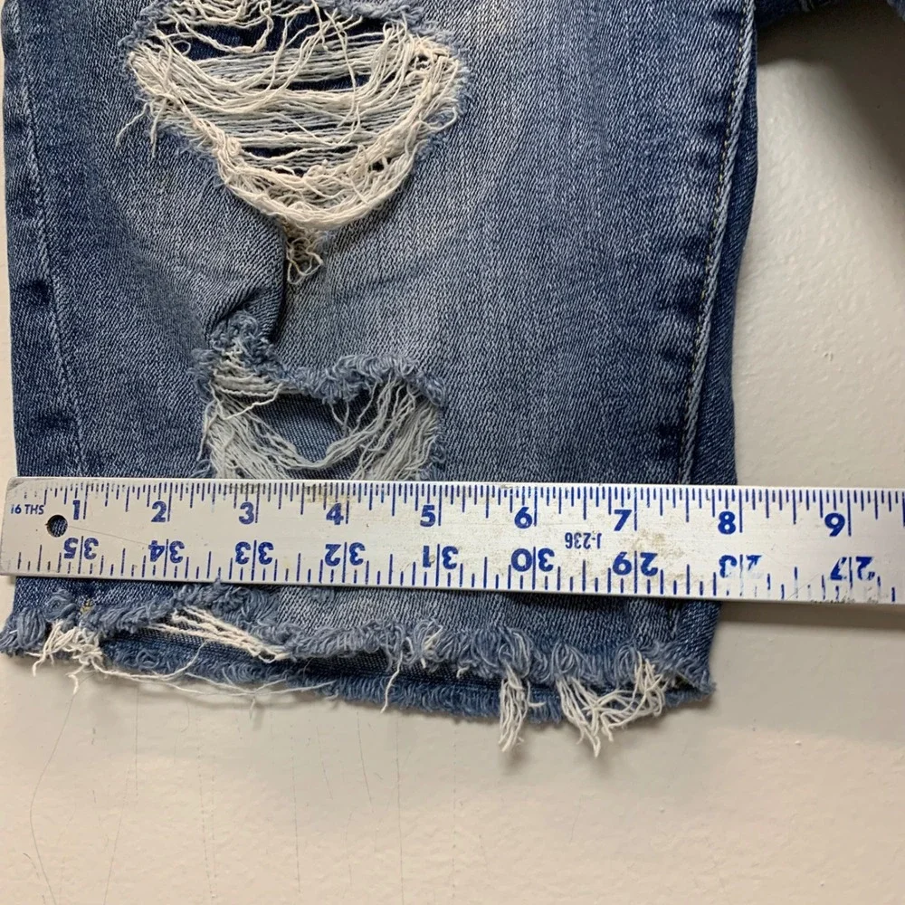 American Eagle Denim Shorts Mens 30 Blue Excellent Distressed Ne(x)t Level Flex